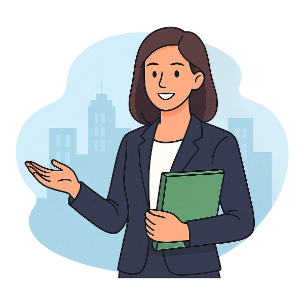 Professional team illustration